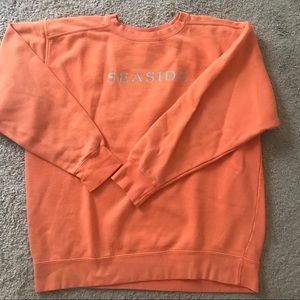 Seaside comfort colors sweatshirt